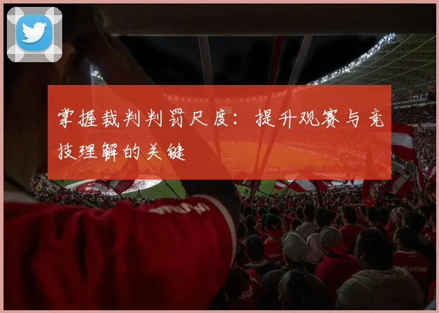 掌握裁判判罚尺度：提升观赛与竞技理解的关键