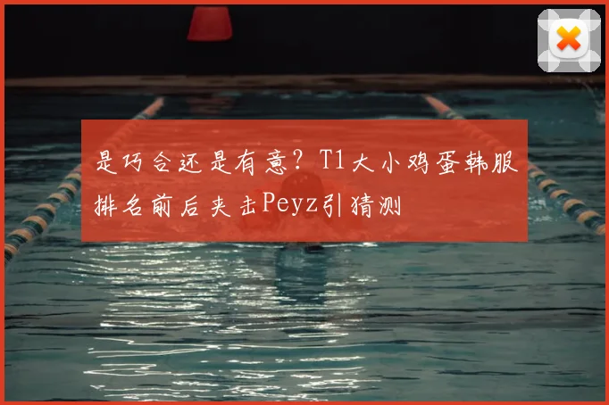 是巧合还是有意？T1大小鸡蛋韩服排名前后夹击Peyz引猜测